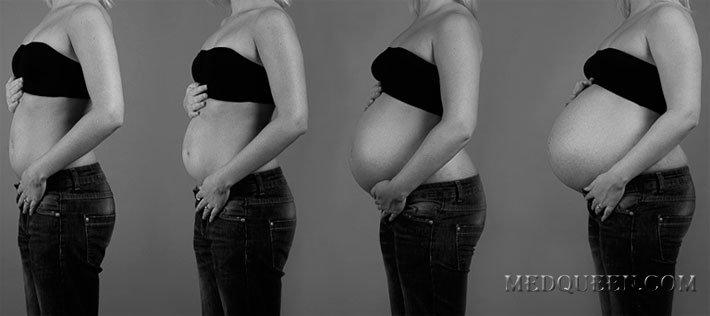 Изменение в организме беременной женщины Изменение в организме беременной женщины