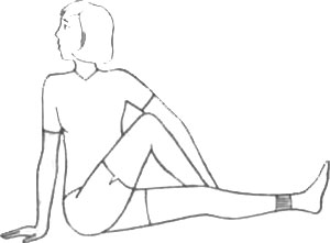 Поза Вакрасана Поза Вакрасана