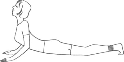 Поза Бхуджангасана Поза Бхуджангасана