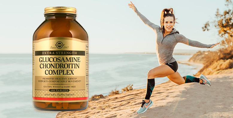 SOLGAR Extra Strength Glucosamine Chondroitin Complex