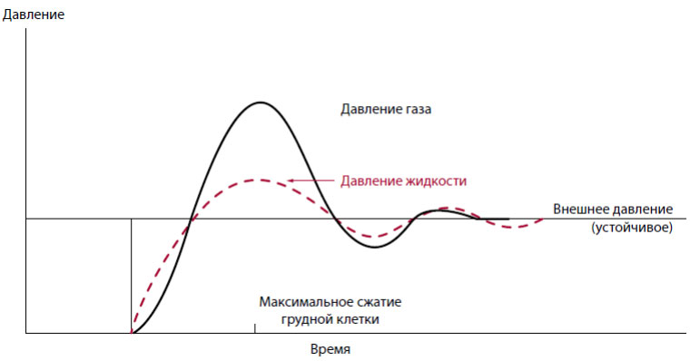 Фазы кровоизлияния в легкие и сосудистой воздушной эмболии Фазы кровоизлияния в легкие и сосудистой воздушной эмболии